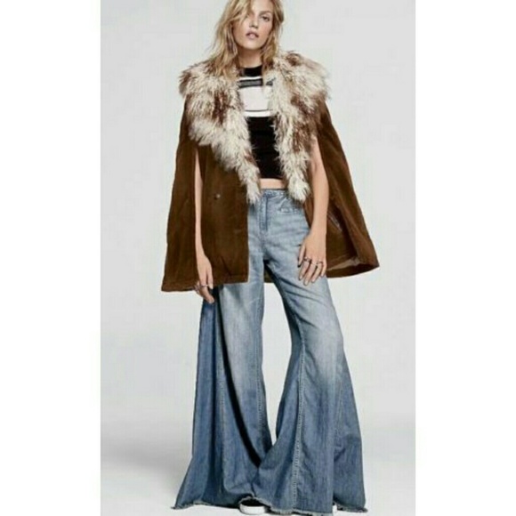 Free People Denim - Free People Vintage Extreme Flare Super Wide Leg